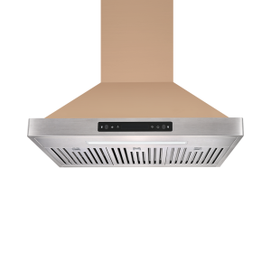 Brussels 36" | Rose Gold | 800 CFM Suction (Clearance)