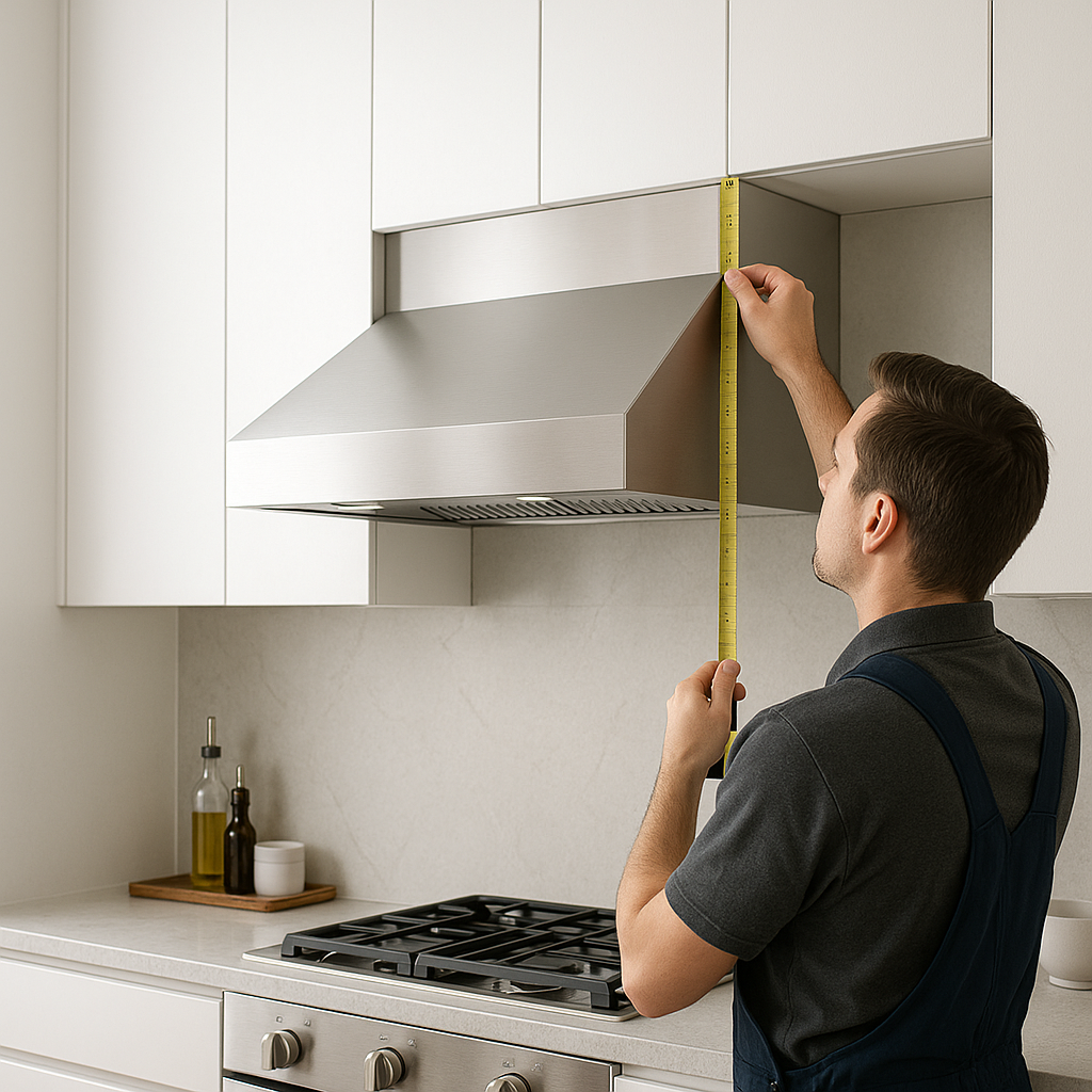 厨房测量为什么能帮助你买对抽油烟机