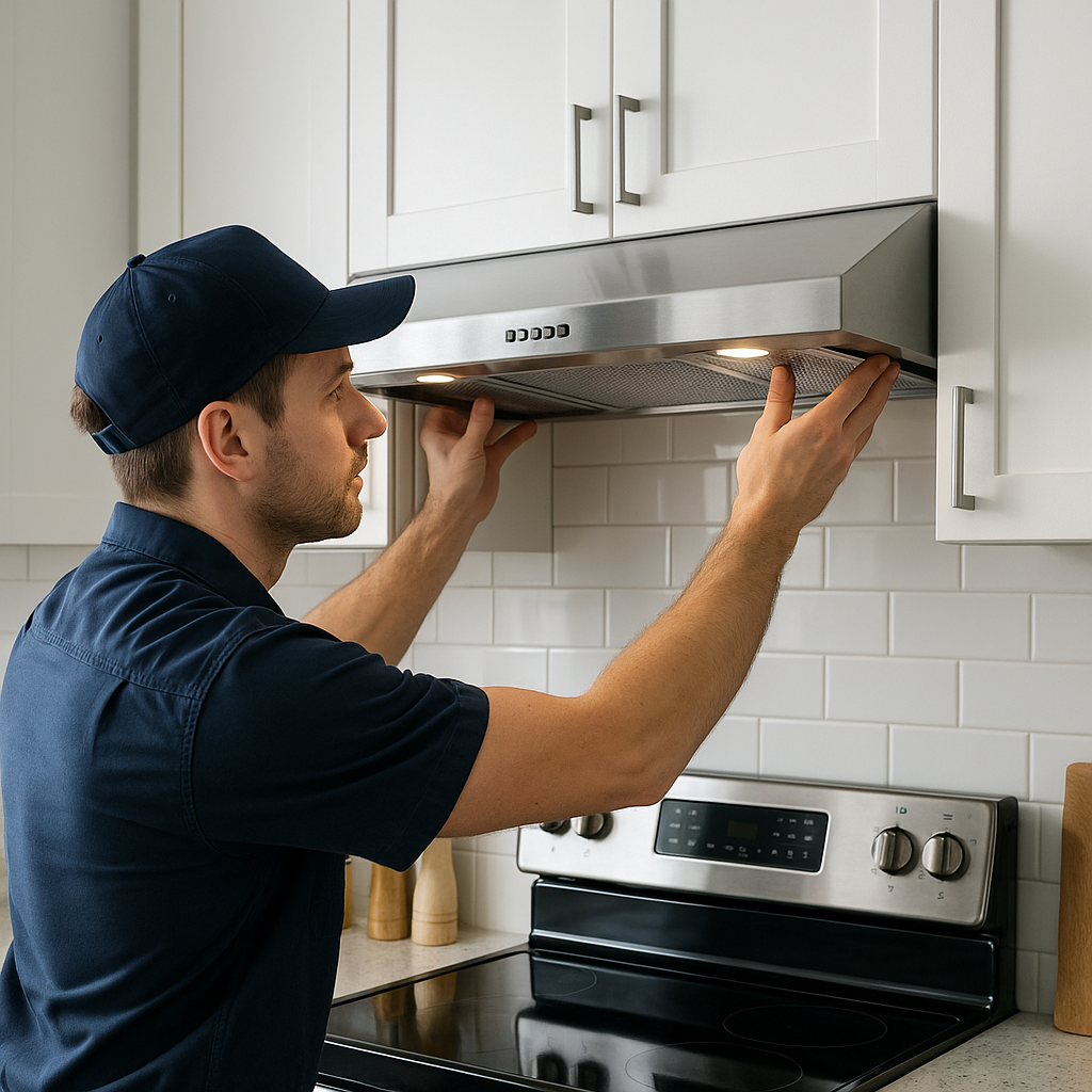 多伦多橱柜下式抽油烟机安装指南